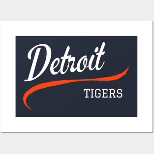 Tigers Retro Posters and Art